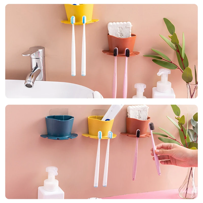 Multifunction Wall Mounted Toothbrush Holder Toothpaste Storage Rack Self Shaver Tooth Brush Dispenser Bathroom Organizer
Multifunction Wall Mounted Toothbrush Holder Toothpaste Storage Rack Self Shaver Tooth Brush Dispenser Bathroom Organizer