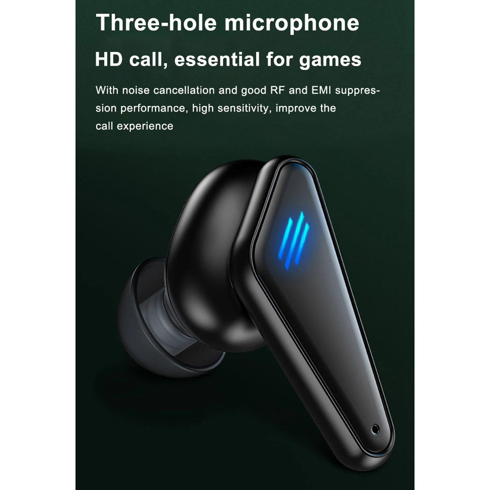 Беспроводные наушники K55 Bluetooth 5.0 шумоподавление | Электроника
