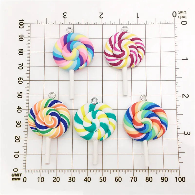 Julie Wang 32PCS Resin Charms Mixed Bear Candy Polymer Clay Lollipop Pendants Bracelet Jewelry Making Accessory Decor
Julie Wang 32PCS Resin Charms Mixed Bear Candy Polymer Clay Lollipop Pendants Bracelet Jewelry Making Accessory Decor