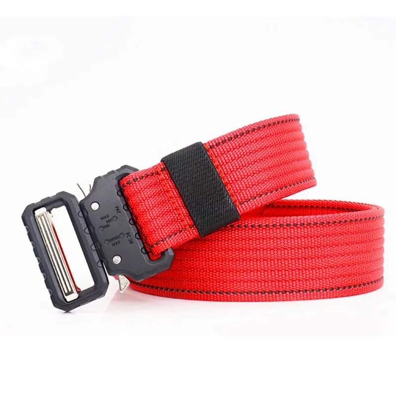 Joker Nylon Military Tactical Belt New Adult Outdoor Quick Release Buckle Fashion Luxury Men's Belt Hot Sports Pants Accessories
Joker Nylon Military Tactical Belt New Adult Outdoor Quick Release Buckle Fashion Luxury Men's Belt Hot Sports Pants Accessories
