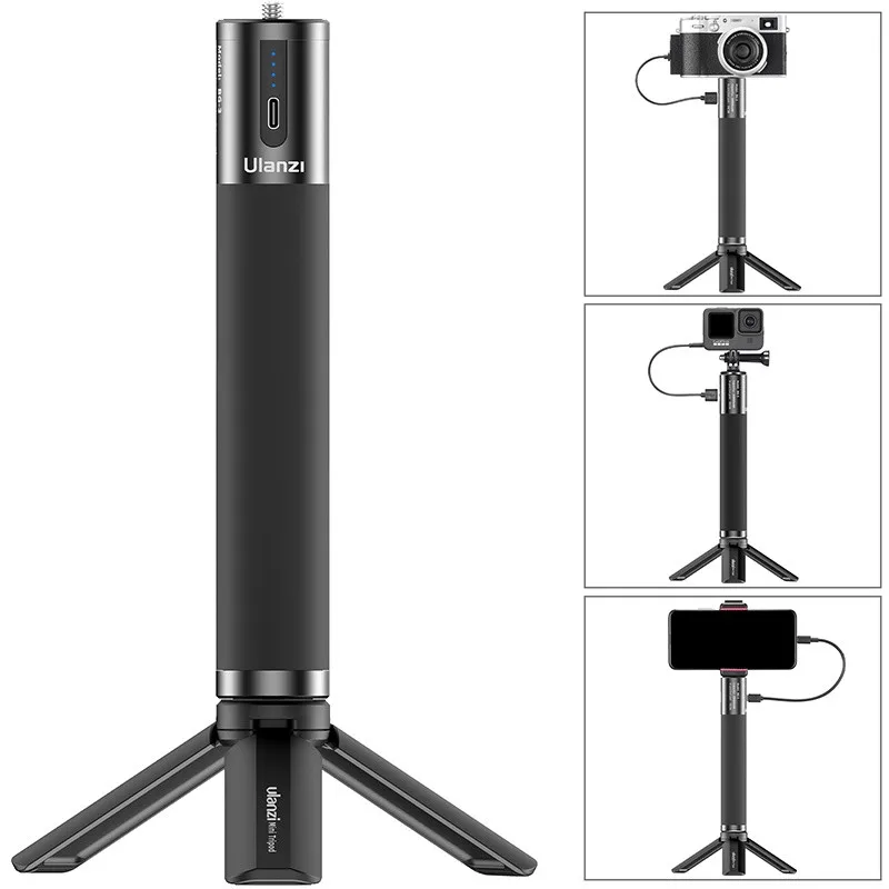 Ulanzi BG-3 10000mAh Battery Power Bank Charger Hand Grip With Mini 18W PD QC Fast Charge For Smartphone DSLR 10/9/8/7/6/5
Ulanzi BG-3 10000mAh Battery Power Bank Charger Hand Grip With Mini 18W PD QC Fast Charge For Smartphone DSLR 10/9/8/7/6/5