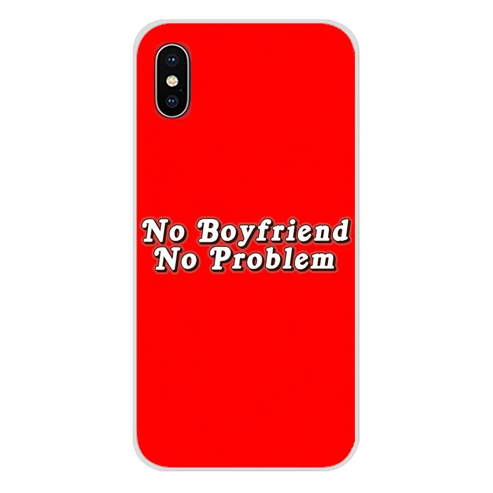 For Huawei G7 G8 P8 P9 P10 P20 P30 Lite Mini Pro P Smart Plus 2017 2018 2019 No Boyfriend Problem letter Silicone Shell Cover | Мобильные