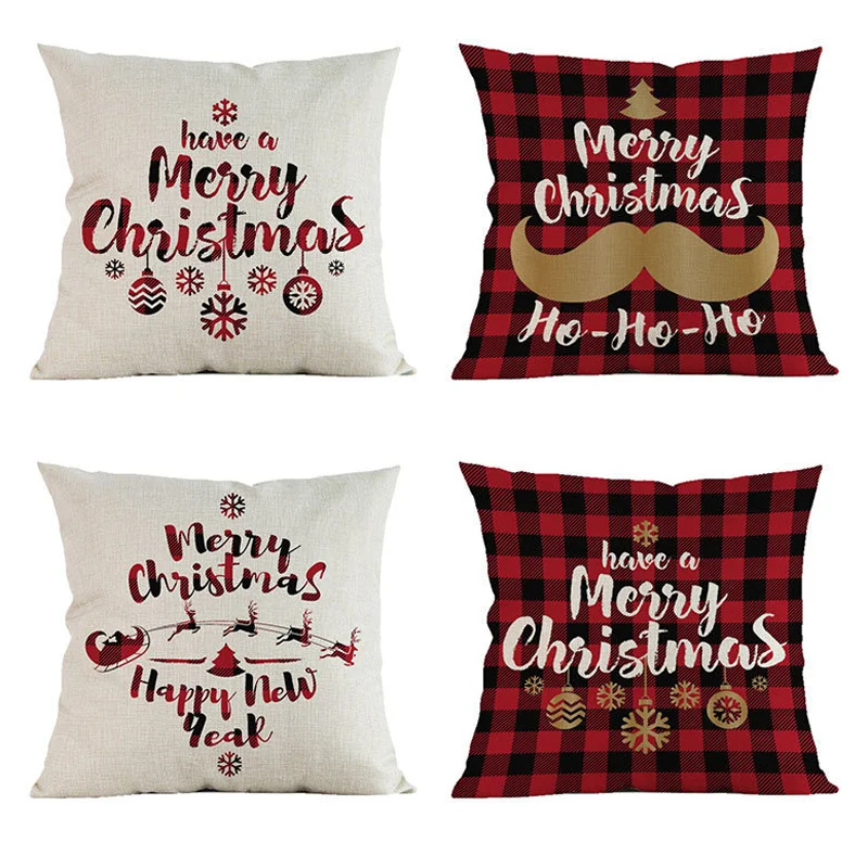 Christmas Pillow Cover Living room Decorative Pillows Christmas Cushion Cover Couch Plaid Pillow Chair Cushion Cover 45X45cm
Christmas Pillow Cover Living room Decorative Pillows Christmas Cushion Cover Couch Plaid Pillow Chair Cushion Cover 45X45cm