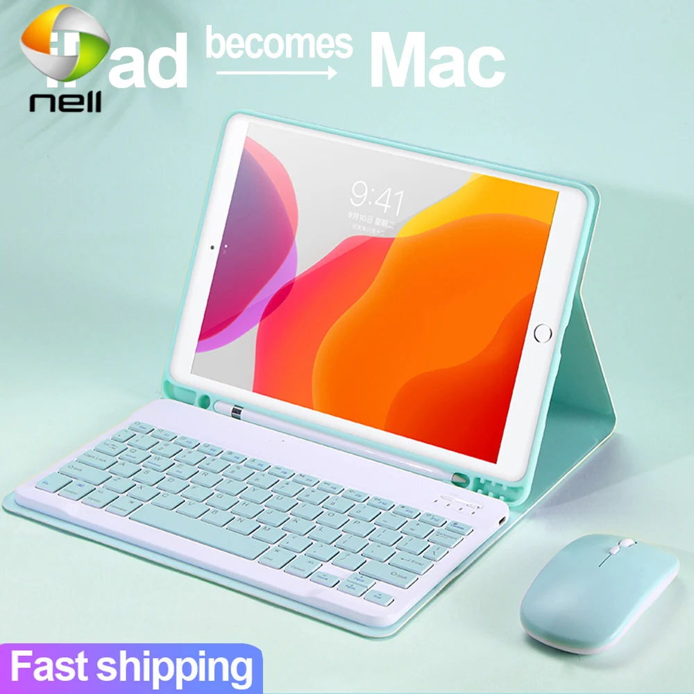 colorful Keyboard mouse Case iPad 7th 10.2 2019 Air 3 10.5 9.7 2018 Case Keyboard funda iPad mini 5 Pro 11 2020 Cover shell
colorful Keyboard mouse Case iPad 7th 10.2 2019 Air 3 10.5 9.7 2018 Case Keyboard funda iPad mini 5 Pro 11 2020 Cover shell