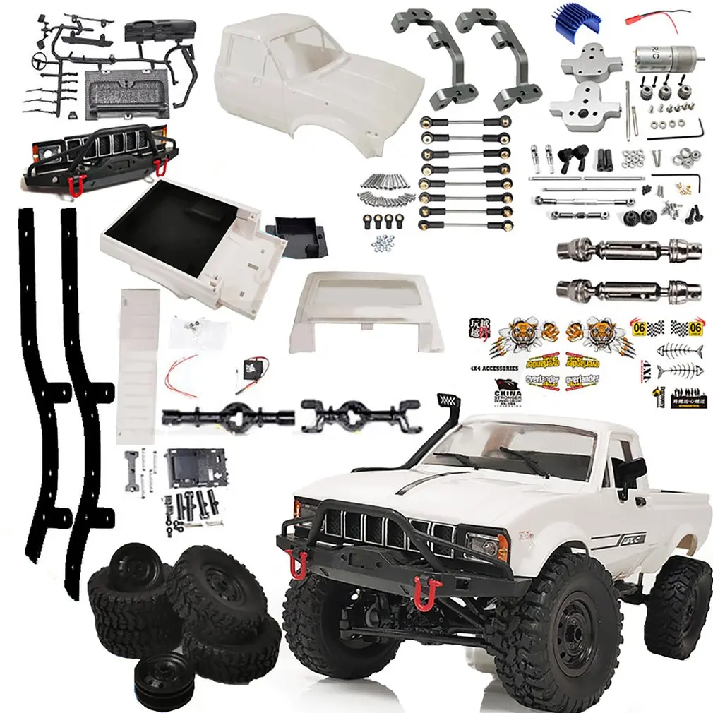 WPL C24-1 Remote Control Car Full Scale Four-wheel Drive Off-road Truck Children Electric Remote Control Car Model
WPL C24-1 Remote Control Car Full Scale Four-wheel Drive Off-road Truck Children Electric Remote Control Car Model