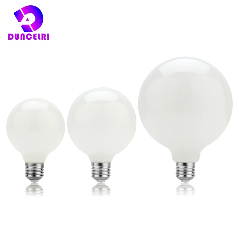 G80 G95 G125 Milky Glass Bulb E27 5W Edison LED Light Bulb AC 175V-265V Globe Ball Bulb Cold/Warm White Lampada LED Lamp 
G80 G95 G125 Milky Glass Bulb E27 5W Edison LED Light Bulb AC 175V-265V Globe Ball Bulb Cold/Warm White Lampada LED Lamp