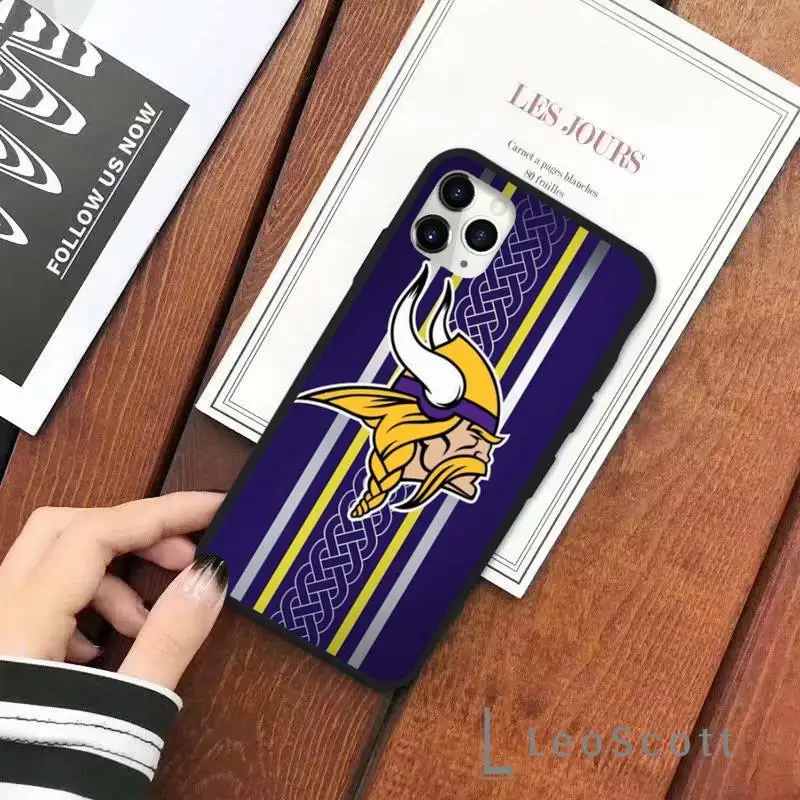 NFC minnesota vikings Phone Case for iPhone 11 12 pro XS MAX 8 7 6 6S Plus X 5S SE 2020 XR Soft silicone 
NFC minnesota vikings Phone Case for iPhone 11 12 pro XS MAX 8 7 6 6S Plus X 5S SE 2020 XR Soft silicone