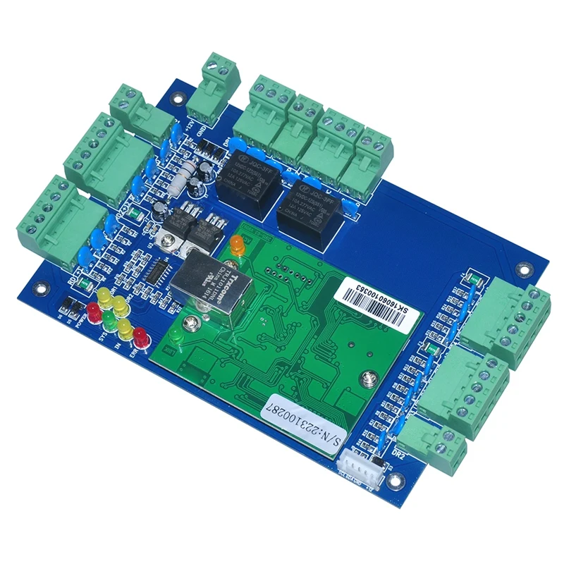 32-Bit Network Access Controller Network Access Control Board With Desktop Software, Suitable For 2 Doors
32-Bit Network Access Controller Network Access Control Board With Desktop Software, Suitable For 2 Doors