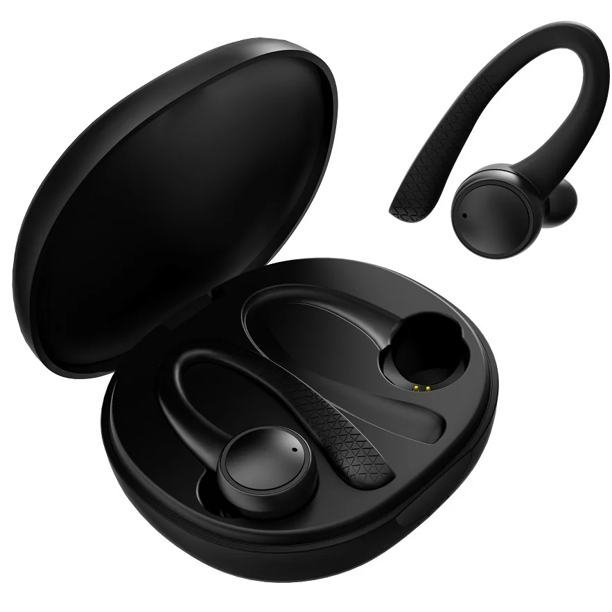

Bluetooth fone de ouvido sem fio esportes tws bluetooth 5.0 fones brinco correndo brincos estéreo com microfone
