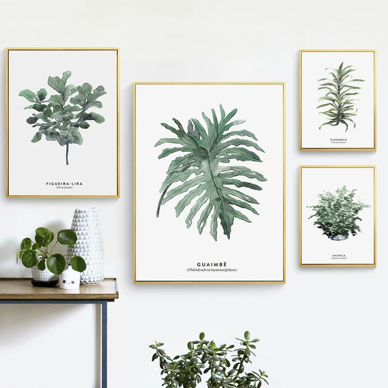 Nordic Green Plant Leaf Canvas Posters Modern Wall Art Painting Potted Poster Aesthetic Pictures for Living Room Home Decor
Nordic Green Plant Leaf Canvas Posters Modern Wall Art Painting Potted Poster Aesthetic Pictures for Living Room Home Decor