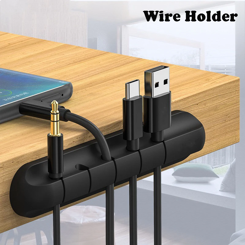 Wire Holder Clips Cable Management Desktop And Workstation Cable Organizer Cord Holder USB Charging Data Line Bobbin Winder
Wire Holder Clips Cable Management Desktop And Workstation Cable Organizer Cord Holder USB Charging Data Line Bobbin Winder