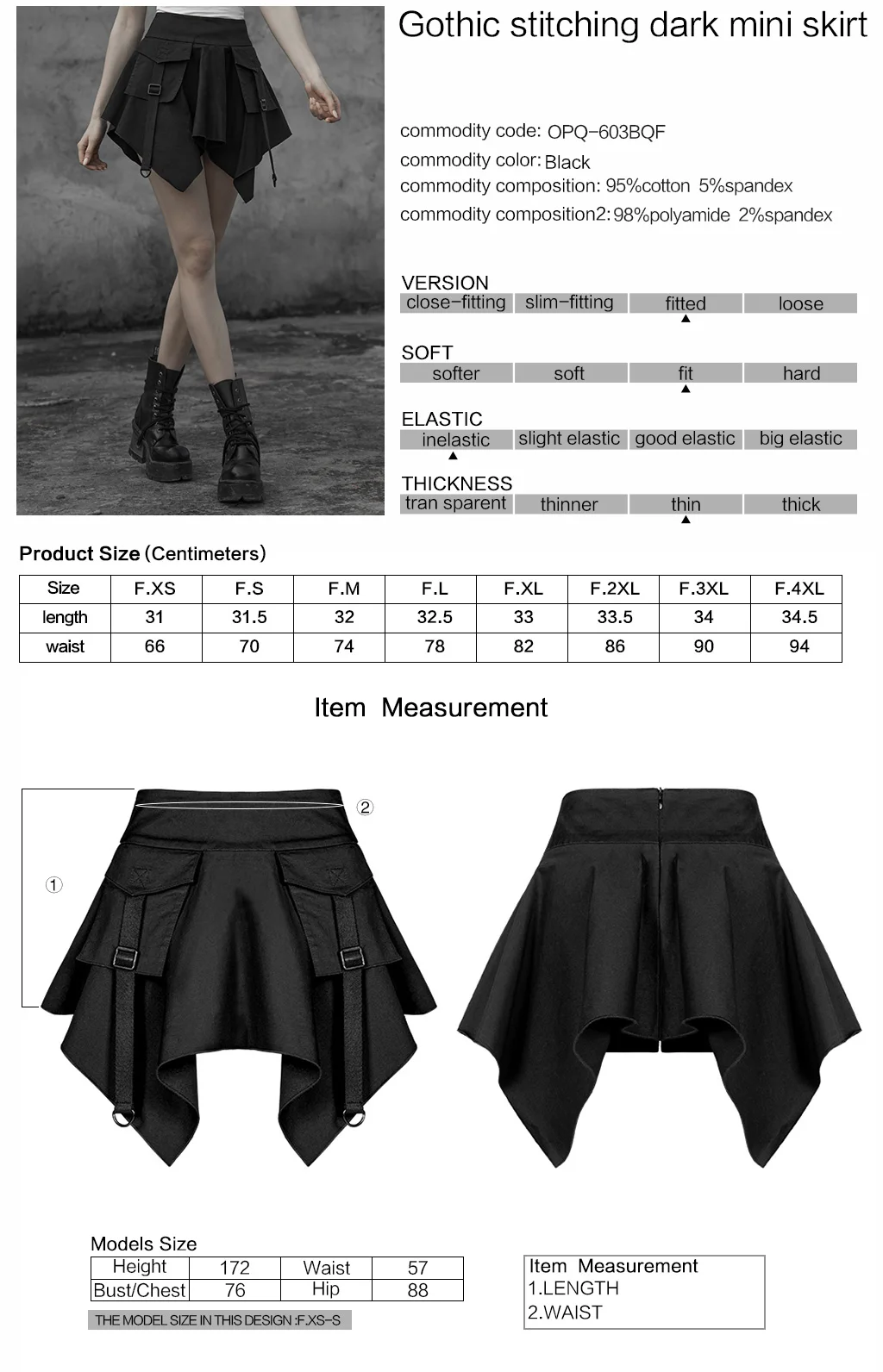 PUNKRAVE New Women's Gothic Irregular Hem Black Mini Skirt Daily Metal Ribbon High Quality Cotton Casual Short Skirts
PUNKRAVE New Women's Gothic Irregular Hem Black Mini Skirt Daily Metal Ribbon High Quality Cotton Casual Short Skirts