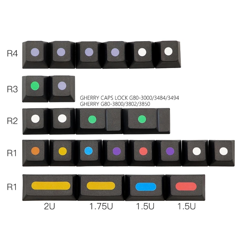 Gaming Keycaps Durable ABS PBT Keycap for Mechanical Keyboard Cherry Mx Switch128 Keys White Color Dots Keyset 
Gaming Keycaps Durable ABS PBT Keycap for Mechanical Keyboard Cherry Mx Switch128 Keys White Color Dots Keyset