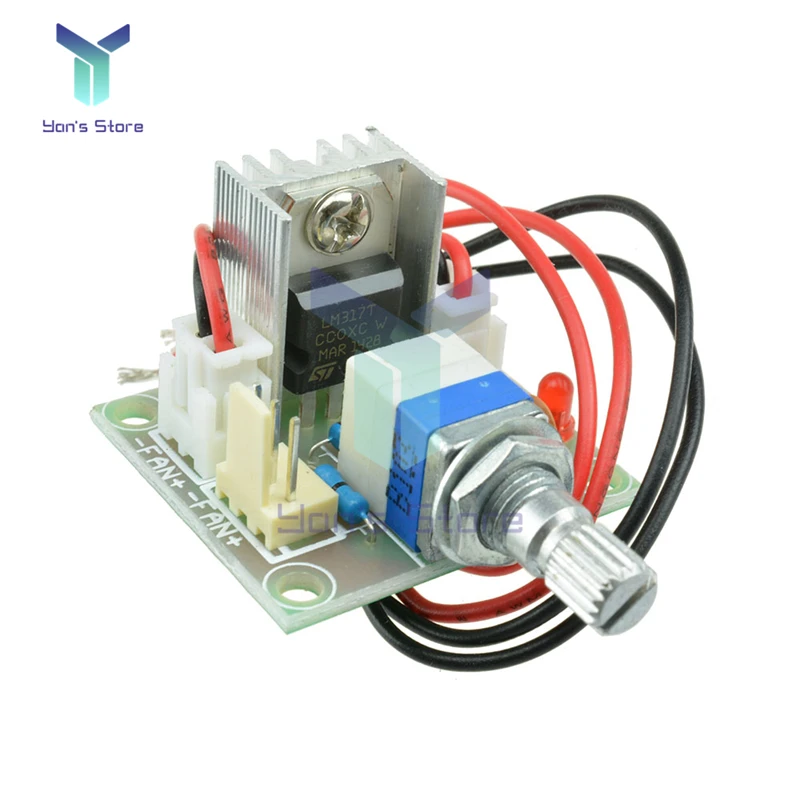 LM317 Voltage Regulator DC Motor Speed Controller Regulator Smooth Soft Start Brushless Motor Speed Control New Power Regulator
LM317 Voltage Regulator DC Motor Speed Controller Regulator Smooth Soft Start Brushless Motor Speed Control New Power Regulator