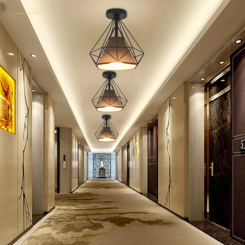 Vintage Ceiling Lights Loft Industrial Iron Ceiling lamp Crystal Lamp E27 Lamparas De Techo For Bedroom Corridor Plafondlamp
Vintage Ceiling Lights Loft Industrial Iron Ceiling lamp Crystal Lamp E27 Lamparas De Techo For Bedroom Corridor Plafondlamp