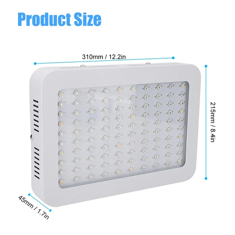 1000W Full Spectrum LED Grow Light Lamps AC85-265V Double Chip For Indoor Plants Flower Greenhouse Grow Tent Box 
1000W Full Spectrum LED Grow Light Lamps AC85-265V Double Chip For Indoor Plants Flower Greenhouse Grow Tent Box