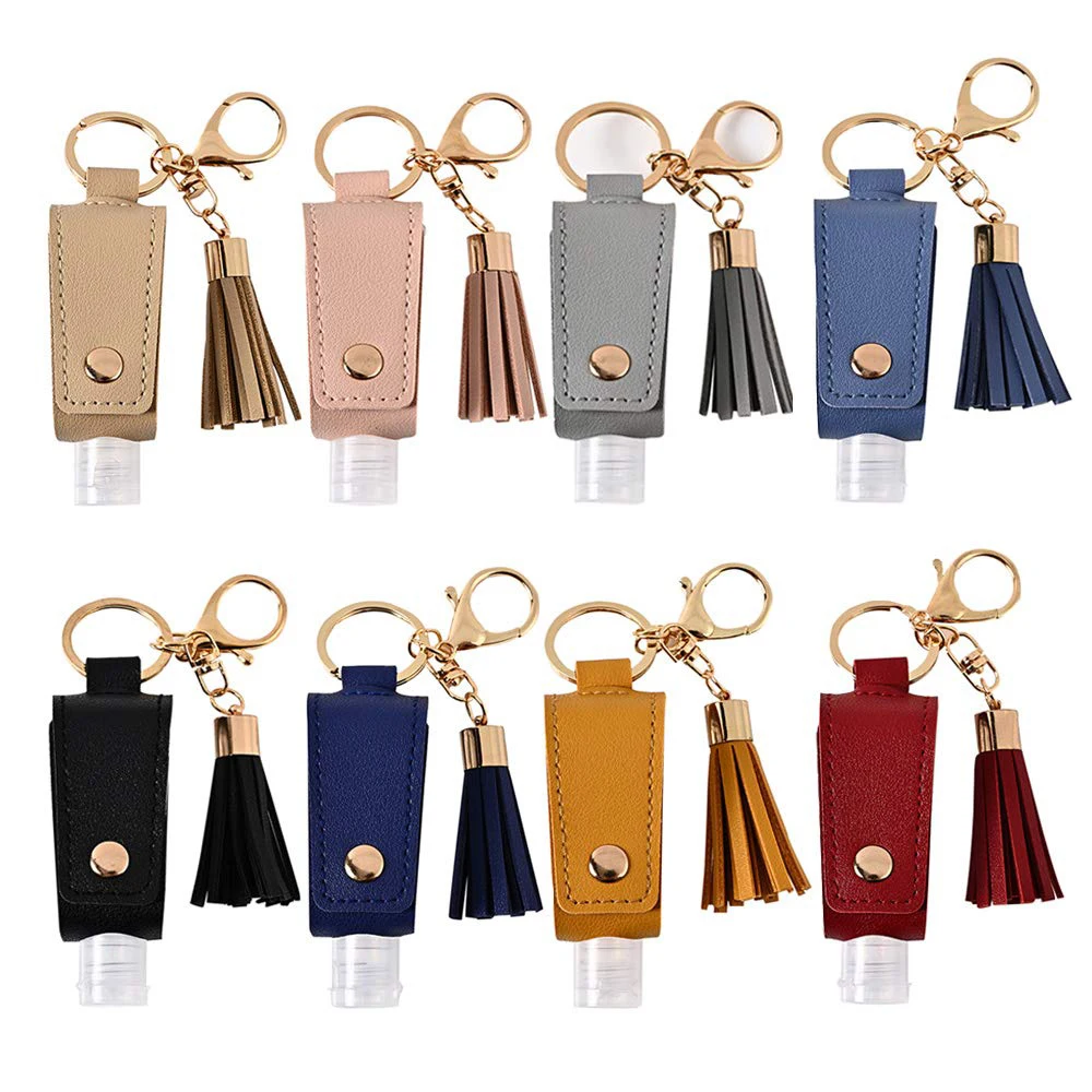 30ML Hand Sanitizer Leather Case Health Keychain Portable Water Alcohol Bottle Disinfectant Leather Case Chain Pendant
30ML Hand Sanitizer Leather Case Health Keychain Portable Water Alcohol Bottle Disinfectant Leather Case Chain Pendant