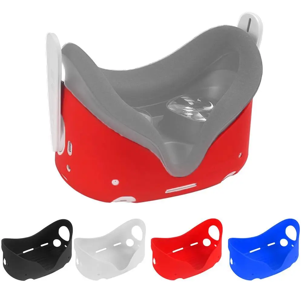 Silicone Protective Cover Shell Case For Oculus Quest 2 VR Headset Head Cover Anti-Scratches Shell Cover
Silicone Protective Cover Shell Case For Oculus Quest 2 VR Headset Head Cover Anti-Scratches Shell Cover