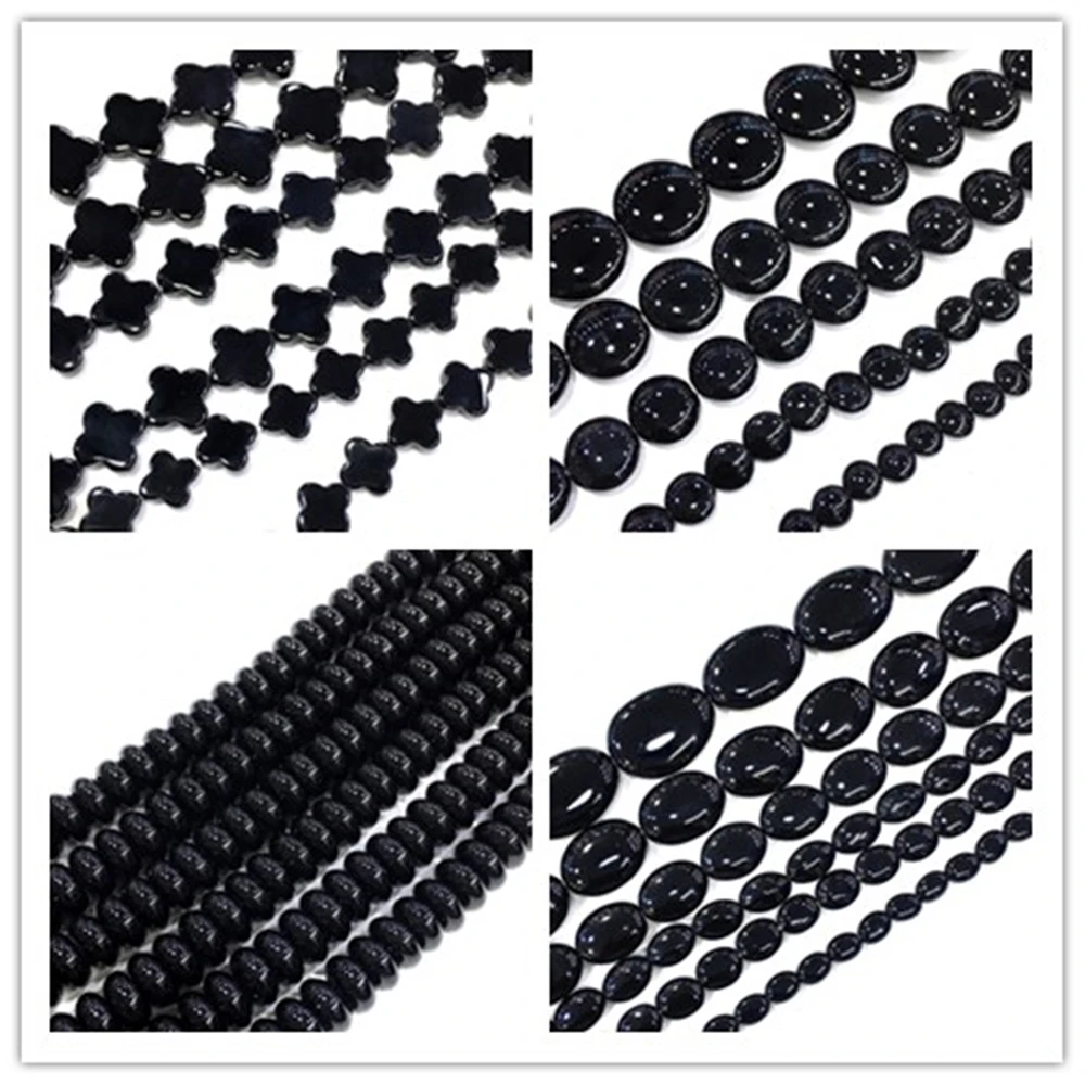 Natural AAA Black Agates Multi-size Wholesale Faceted Drop Rice Rondelle Oval Shape Beads For Jewelry Making Strand High Quality
Natural AAA Black Agates Multi-size Wholesale Faceted Drop Rice Rondelle Oval Shape Beads For Jewelry Making Strand High Quality