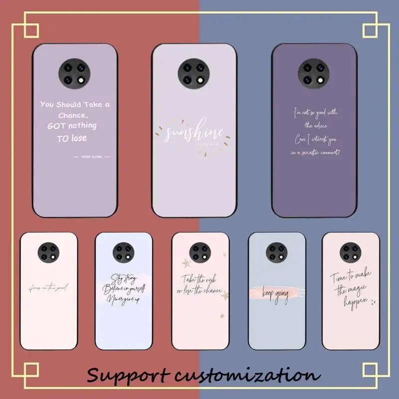Color background maxim motivating text Phone Case For Xiaomi Redmi Note 8A 7 5 Note 8pro 8T 9Pro TPU Coque for note 6pro
Color background maxim motivating text Phone Case For Xiaomi Redmi Note 8A 7 5 Note 8pro 8T 9Pro TPU Coque for note 6pro