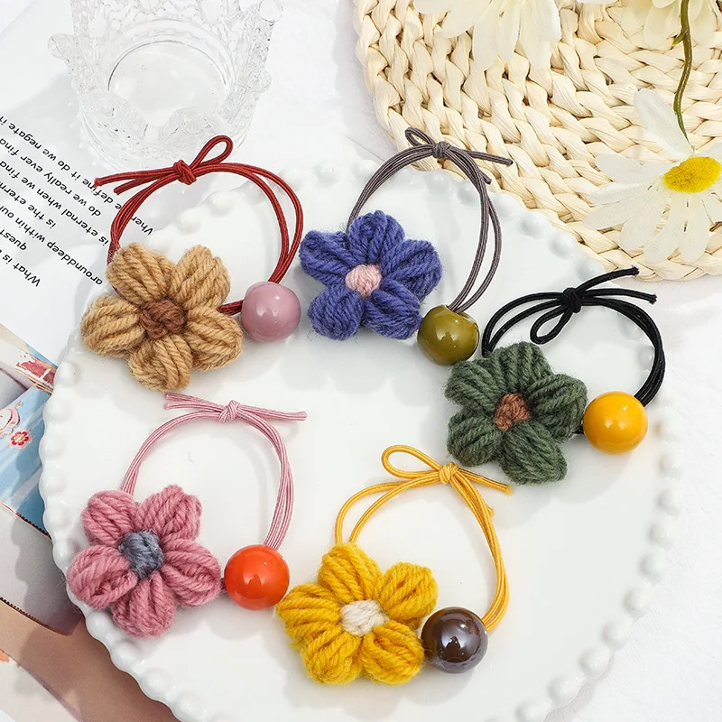 Hyun ya wind plush flowers hair rope female net red INS Korean lovely hair rope simple hair band head accessories Headwear
Hyun ya wind plush flowers hair rope female net red INS Korean lovely hair rope simple hair band head accessories Headwear