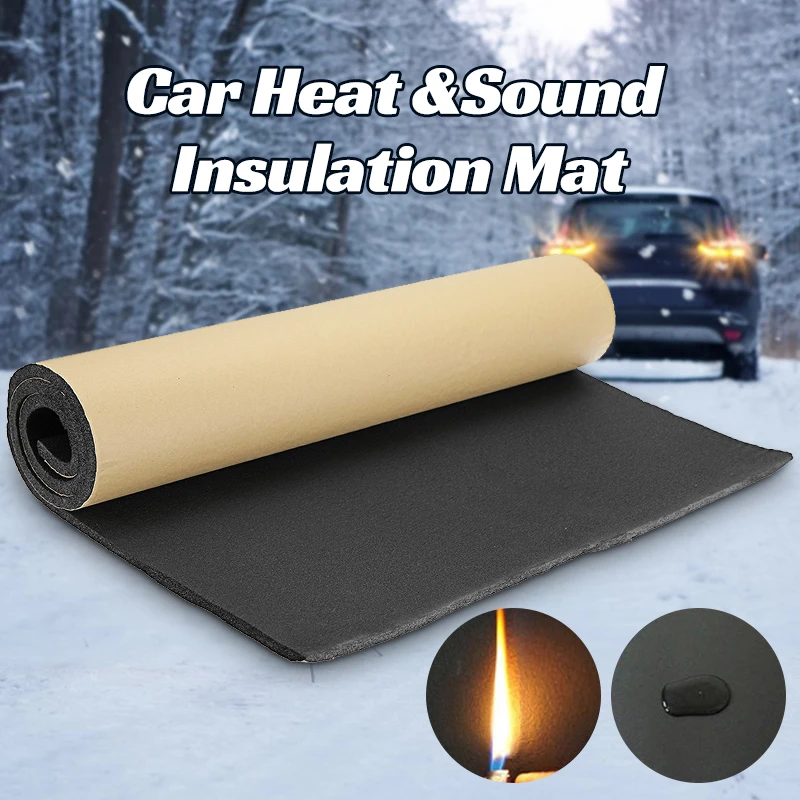 200cmx50cm 5mm-30mm Car Sound Proofing Deadening Car Truck Anti-noise Sound Insulation Cotton Heat Closed Cell Foam
200cmx50cm 5mm-30mm Car Sound Proofing Deadening Car Truck Anti-noise Sound Insulation Cotton Heat Closed Cell Foam