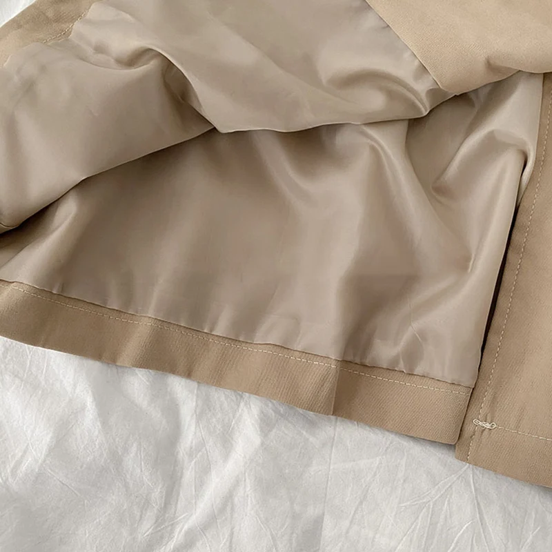 Windbreaker Ladies Spring 2021 New French Style Design Sense Loose Mid-Length Wild Women Pocket Button Cotton Trench Coat Women
Windbreaker Ladies Spring 2021 New French Style Design Sense Loose Mid-Length Wild Women Pocket Button Cotton Trench Coat Women