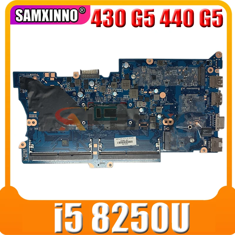 Материнская плата DA0X8BMB6F0 для HP ProBook 430 G5 440 G5, процессор i5 8250U 100%, тестирование работы L01039-001 L01039-601
Материнская плата DA0X8BMB6F0 для HP ProBook 430 G5 440 G5, процессор i5 8250U 100%, тестирование работы L01039-001 L01039-601