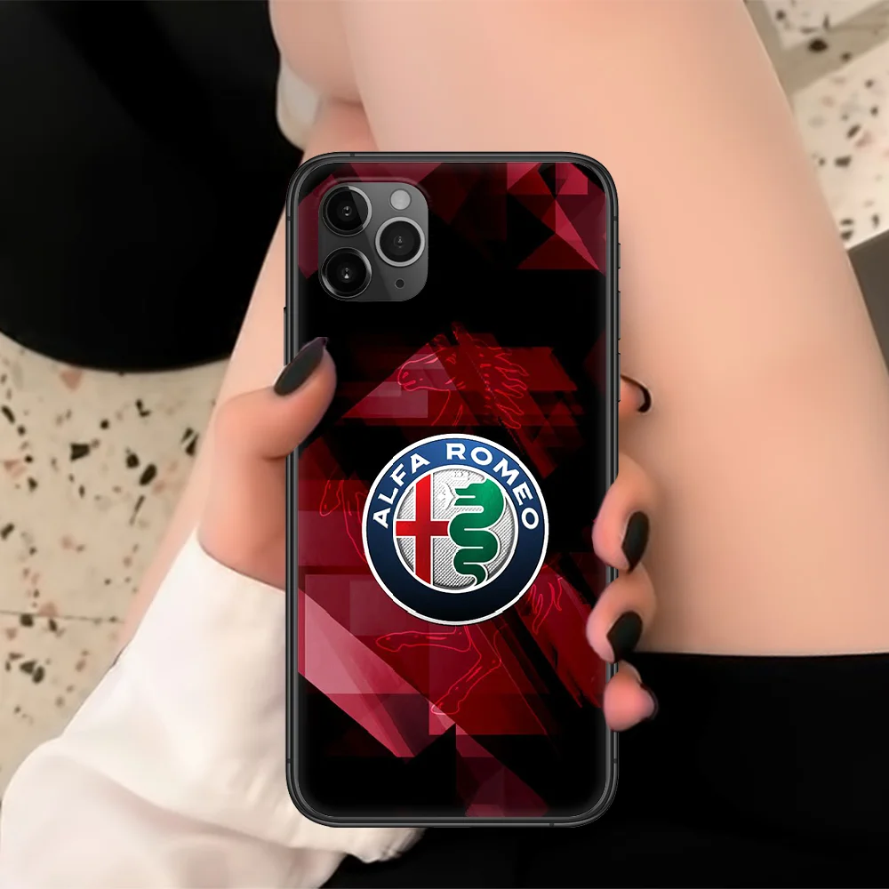 Alfa Romeo Car Logo Phone Case For Iphone 5 6 7 8 S SE Plus X XS XR 11 12 Mini Pro Max 2020 Black black Cover 3D Etui Painting
Alfa Romeo Car Logo Phone Case For Iphone 5 6 7 8 S SE Plus X XS XR 11 12 Mini Pro Max 2020 Black black Cover 3D Etui Painting