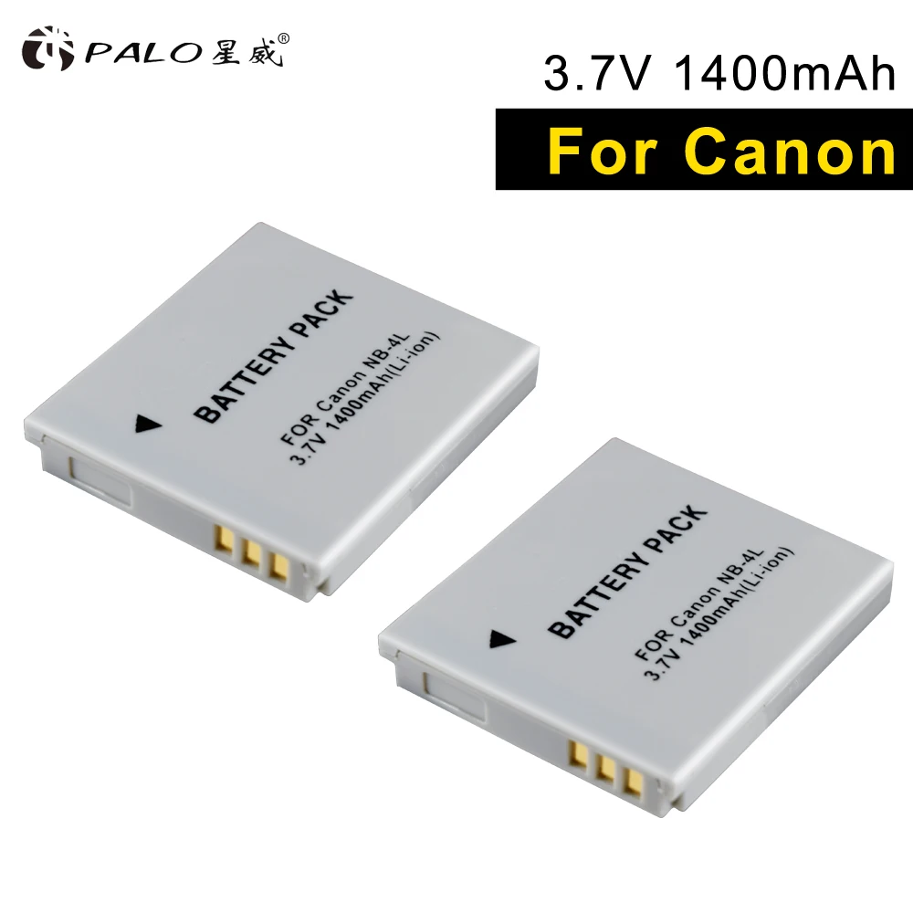 PALO 2pcs NB-4L in digital camera battery for Canon IXUS 40 60 120 130 IS117 220 230 255 SD1000 ISSD430 wireless SD450 630 TX1
PALO 2pcs NB-4L in digital camera battery for Canon IXUS 40 60 120 130 IS117 220 230 255 SD1000 ISSD430 wireless SD450 630 TX1