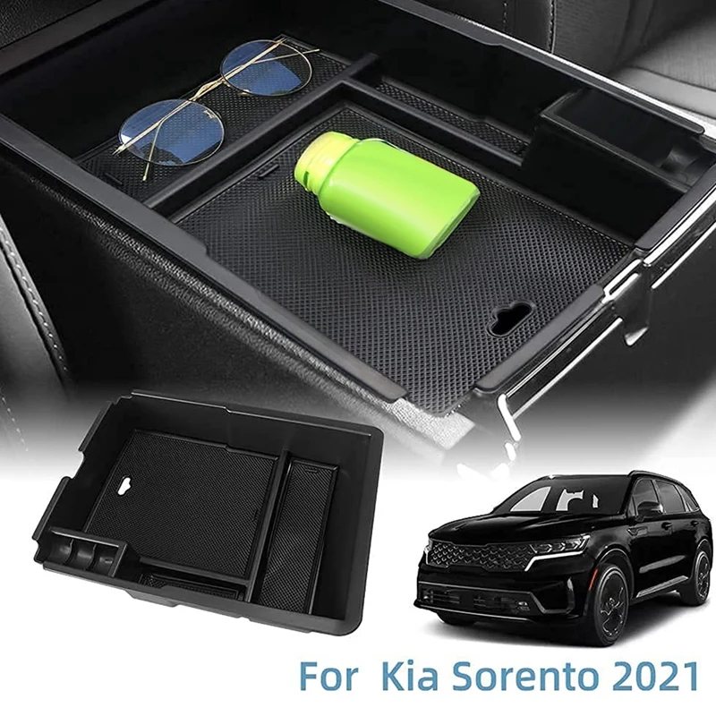 Car Central Console Armrest Storage Box Holder Interior Organizer Glove Tray Insert Accessories for Kia Sorento 2021
Car Central Console Armrest Storage Box Holder Interior Organizer Glove Tray Insert Accessories for Kia Sorento 2021