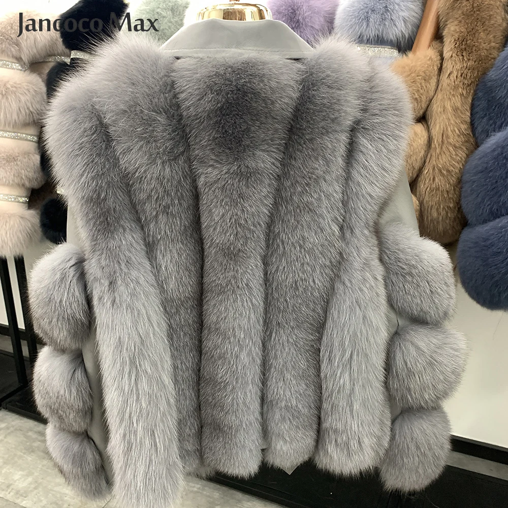 New Arrivals Winter Real Fox Fur Coats With Genuine Sheepskin Leather Women Natural Fox Fur Jackets Outwear Luxury S7844
New Arrivals Winter Real Fox Fur Coats With Genuine Sheepskin Leather Women Natural Fox Fur Jackets Outwear Luxury S7844