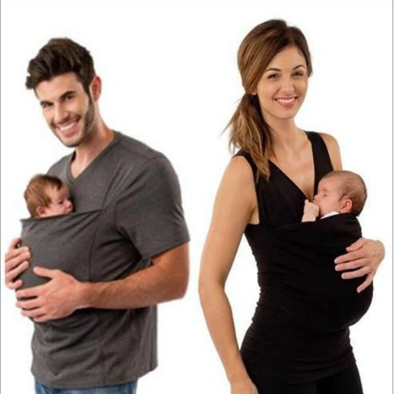 2020newWomen's sleeveless kangaroo mom kangaroo dad pocket top breast feeding T-shirt fashion maternity care baby hands free top
2020newWomen's sleeveless kangaroo mom kangaroo dad pocket top breast feeding T-shirt fashion maternity care baby hands free top