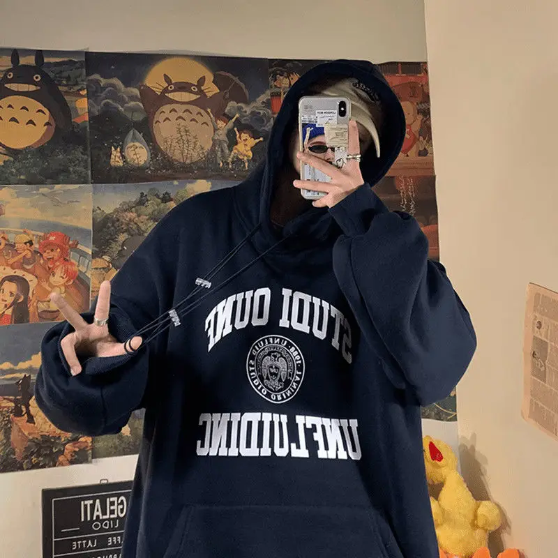 Harajuku Preppy Fashion Letters Printed Vintage Hoodie Teens Girls Oversized Sweatshirt New Women Warm Thick Spring Winter Tops
Harajuku Preppy Fashion Letters Printed Vintage Hoodie Teens Girls Oversized Sweatshirt New Women Warm Thick Spring Winter Tops