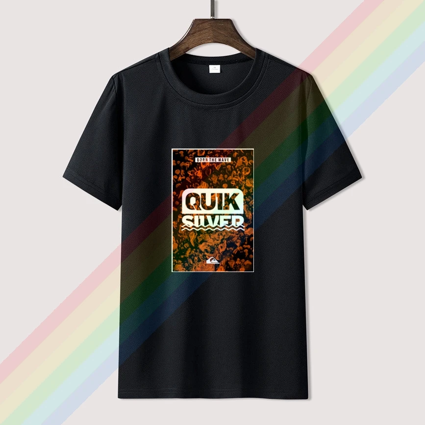 Quiksilver Born The Wave Retro Casual T Shirt Men's Summer Black 100% Cotton Short Sleeves O-Neck Tee Shirts Tops Tee Unisex
Quiksilver Born The Wave Retro Casual T Shirt Men's Summer Black 100% Cotton Short Sleeves O-Neck Tee Shirts Tops Tee Unisex