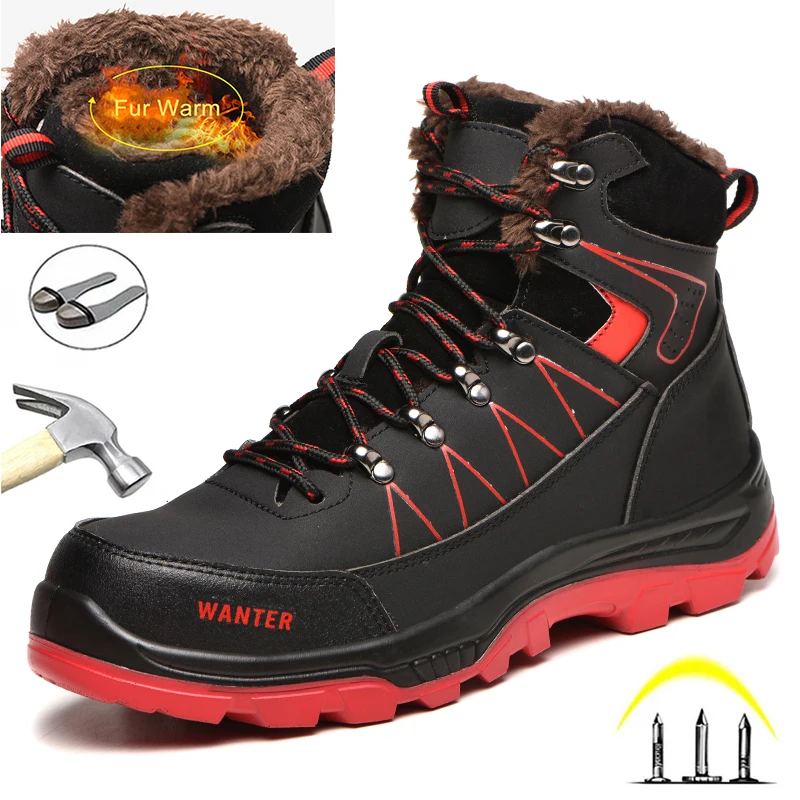 Winter Safety Boots Men Work Shoes Steel Toe Security Work Shoes Puncture-Proof Work Breathable Shoes Zapatos De Seguridad
Winter Safety Boots Men Work Shoes Steel Toe Security Work Shoes Puncture-Proof Work Breathable Shoes Zapatos De Seguridad
