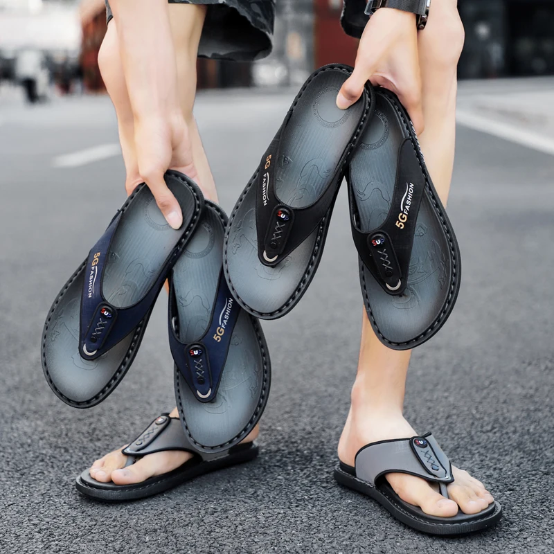 Susugrace Summer Men Flip Flops New Arrivals Fashion Casual Beach Sandals Outdoor and Home Breathable Non-slip Slippers for Male
Susugrace Summer Men Flip Flops New Arrivals Fashion Casual Beach Sandals Outdoor and Home Breathable Non-slip Slippers for Male