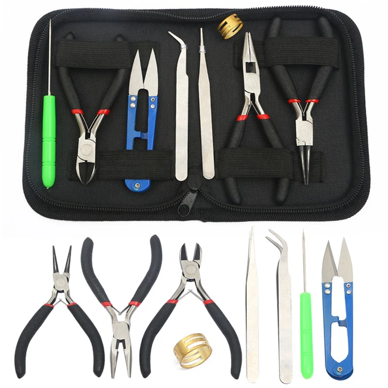 8pcs/set Jewellery Making Kit Round Pliers Scissors Tweezers Repair Craft Tool DIY Jewelry Tools Supplies
8pcs/set Jewellery Making Kit Round Pliers Scissors Tweezers Repair Craft Tool DIY Jewelry Tools Supplies