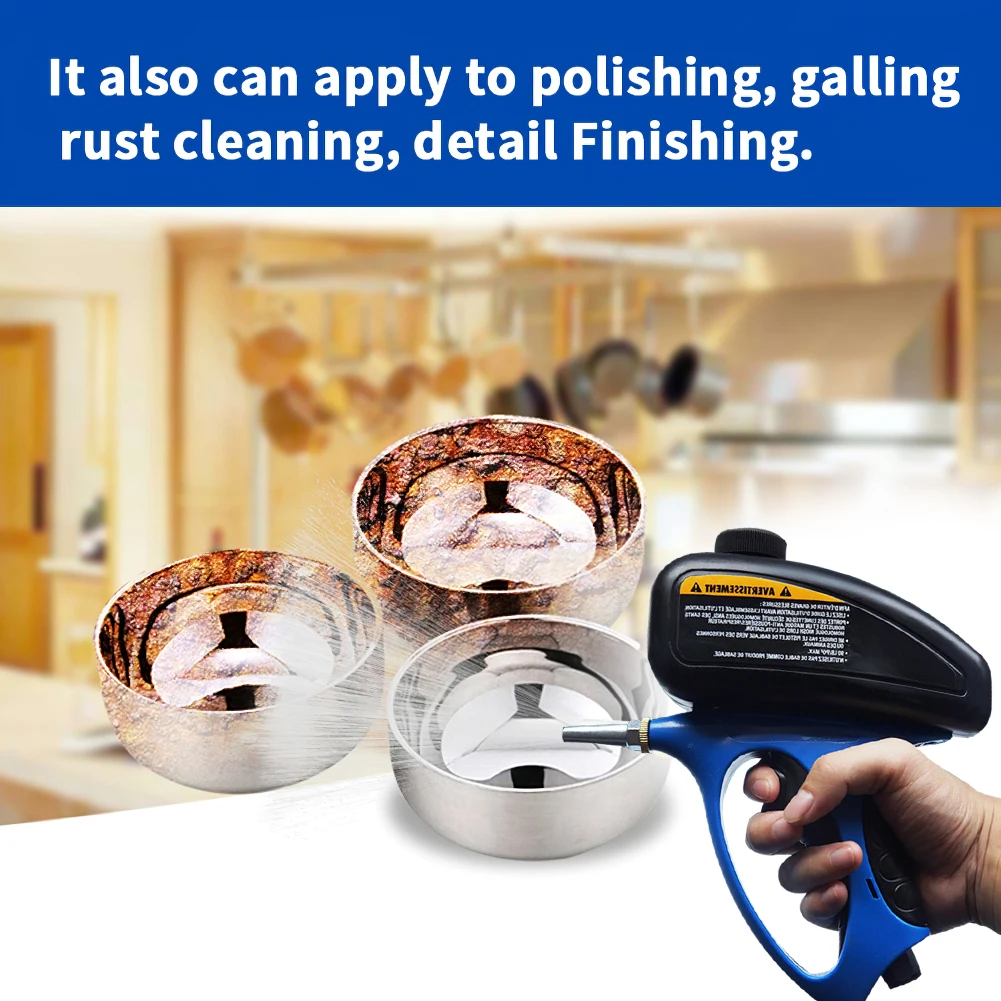 Anti-rust Sandblaster Gun Kit Handheld Sand Blasting Machine with Nozzle for Blasting Projects Remove Paint Stain Pool Cleaning
Anti-rust Sandblaster Gun Kit Handheld Sand Blasting Machine with Nozzle for Blasting Projects Remove Paint Stain Pool Cleaning