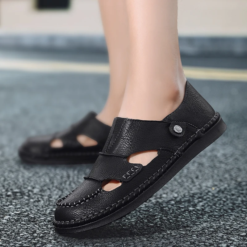 Sandalias Hombre De Cuero Sandals Leather For Men Klywoo Sandalias Homens Mens Genuine Sandal Shoes Summer Slip On Dress Roman
Sandalias Hombre De Cuero Sandals Leather For Men Klywoo Sandalias Homens Mens Genuine Sandal Shoes Summer Slip On Dress Roman