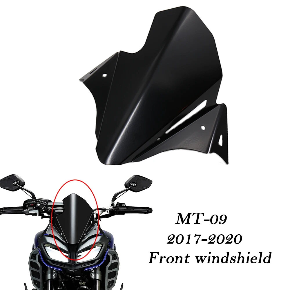 FOR YAMAHA MT-09 MT09 Motorcycle Accessories Front Windshield Windscreen Airflow Wind Deflector 2017-2020
FOR YAMAHA MT-09 MT09 Motorcycle Accessories Front Windshield Windscreen Airflow Wind Deflector 2017-2020