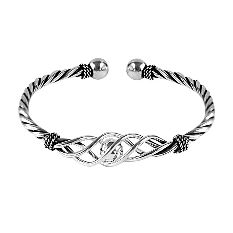 Elegant 925 Sterling Silver Twisted Rope Design Slim Bracelet Chain for Office Lady
Elegant 925 Sterling Silver Twisted Rope Design Slim Bracelet Chain for Office Lady