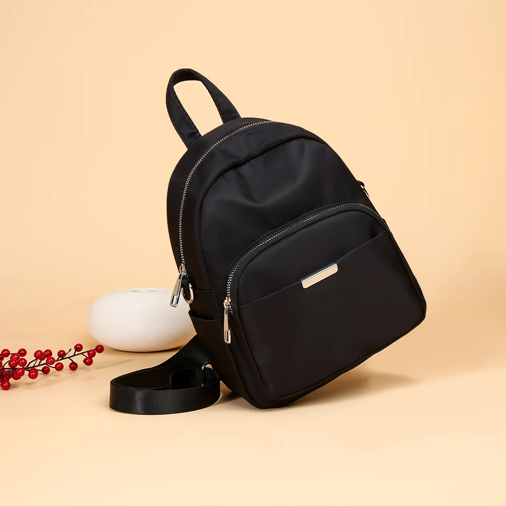 New 2020 Women Backpack Small Rucksack Nylon School Bag Waterproof Backpacks for Teenage Girls Black Daypacks Student Backpack
New 2020 Women Backpack Small Rucksack Nylon School Bag Waterproof Backpacks for Teenage Girls Black Daypacks Student Backpack