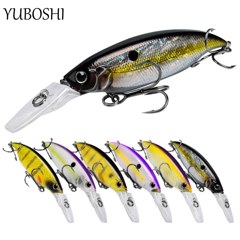 YUBOSHI New 10.5cm/12.5g Sinking Bionic Plastic Fake Bait High-Quality 6-color Minnow Fishing Lure Artificial Fackle
YUBOSHI New 10.5cm/12.5g Sinking Bionic Plastic Fake Bait High-Quality 6-color Minnow Fishing Lure Artificial Fackle