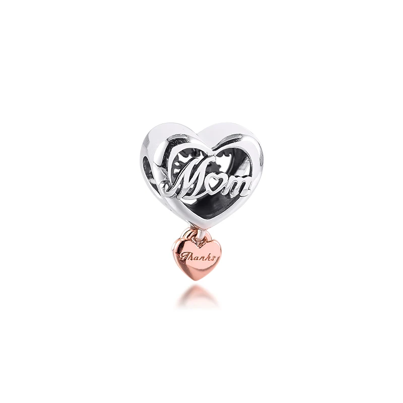 Серебро 925 пробы CKK, ювелирные изделия, Шарм с сердцем Thank You Mum, подходят для оригинальных браслетов, бусины из стерлингового серебра
Серебро 925 пробы CKK, ювелирные изделия, Шарм с сердцем Thank You Mum, подходят для оригинальных браслетов, бусины из стерлингового серебра