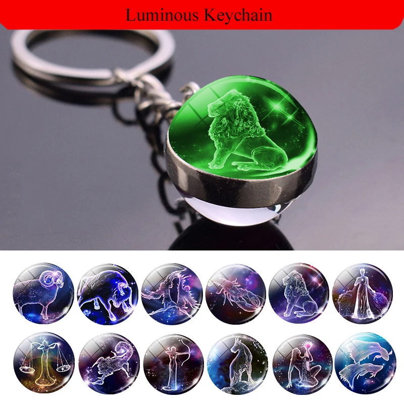 2021 Fashion Hot Sale Zodiac Sign Key Pendant Crystal Luminous Fashion Trend Key Chain Small Gift Jewelry Anime Keychain
2021 Fashion Hot Sale Zodiac Sign Key Pendant Crystal Luminous Fashion Trend Key Chain Small Gift Jewelry Anime Keychain