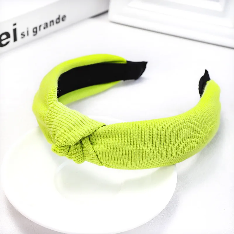 Xugar Solid Color Knot Headband for Women Black Bezel Elastic Knitted Hairband Women Hair Accessories Fashion Hair Band 
Xugar Solid Color Knot Headband for Women Black Bezel Elastic Knitted Hairband Women Hair Accessories Fashion Hair Band