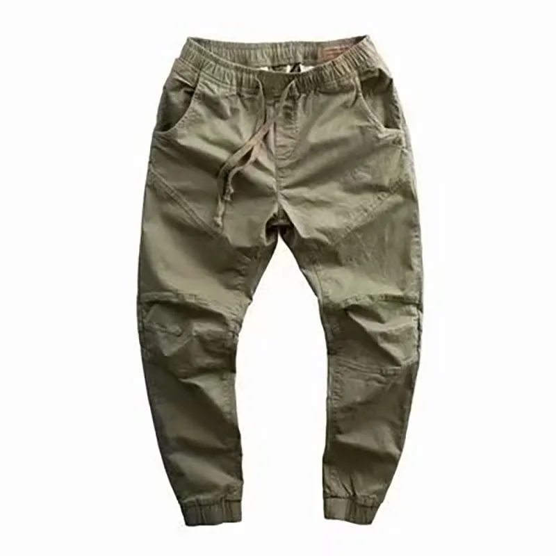 European And American Men's Elastic Waist Trousers Autumn Style Trendy Casual Pants Loose Cotton High-Quality Overalls
European And American Men's Elastic Waist Trousers Autumn Style Trendy Casual Pants Loose Cotton High-Quality Overalls