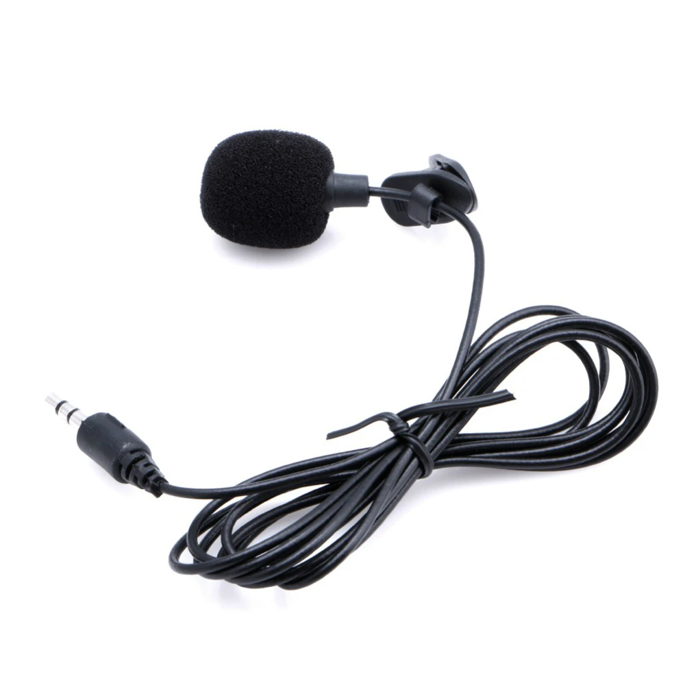 

Портативный конденсаторный аудиомикрофон с зажимом и штекером 3,5 мм, проводной и внешний микрофон, микрофоны для ноутбуков и ПК, новинка