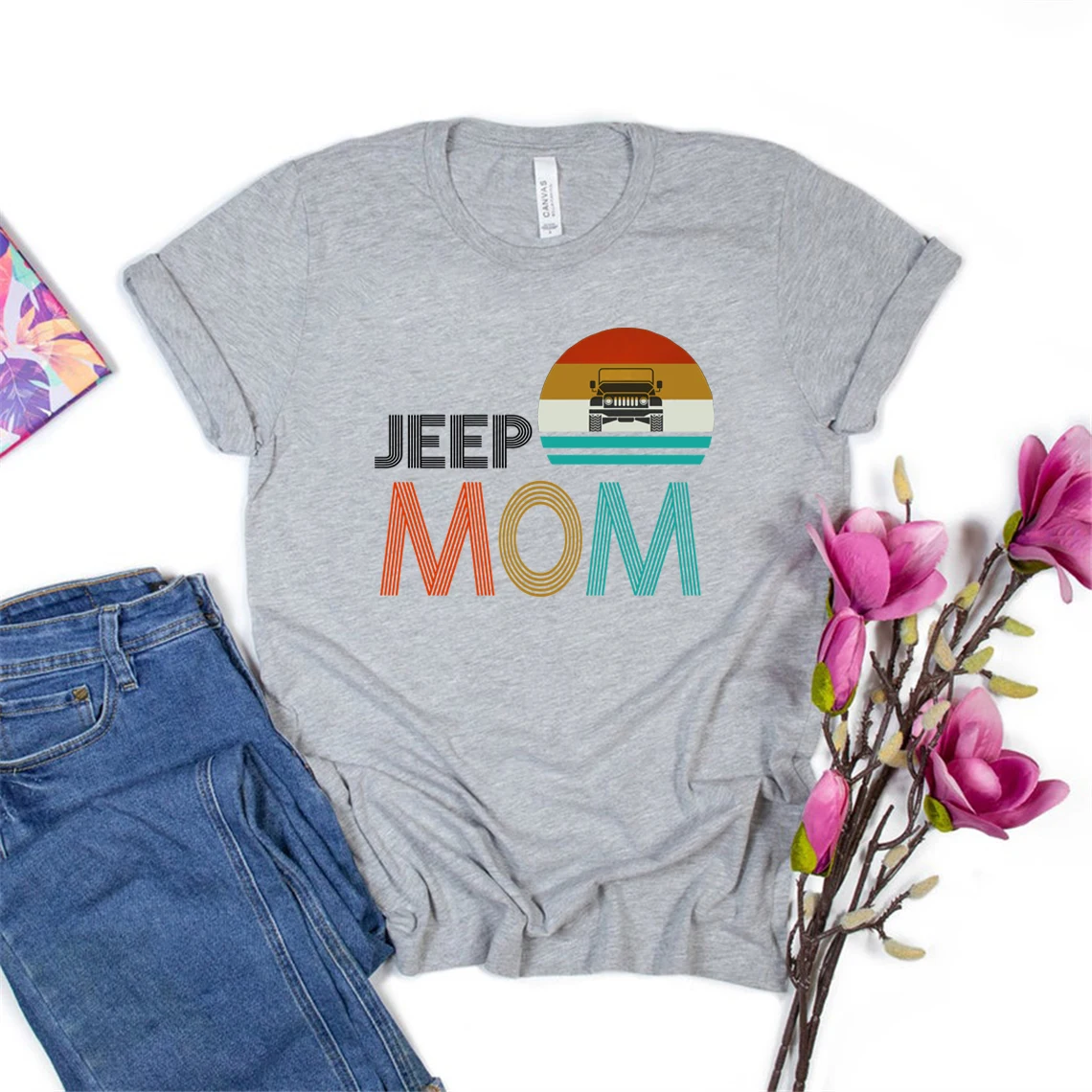 Женская футболка Jeep Mom, Повседневная футболка с коротким рукавом и графическим принтом, лето
Женская футболка Jeep Mom, Повседневная футболка с коротким рукавом и графическим принтом, лето